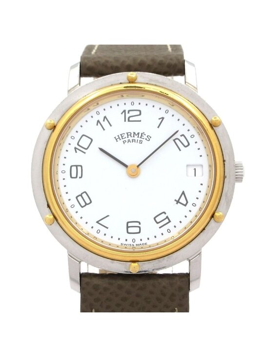 Hermes Watch Clipper External White main image 11